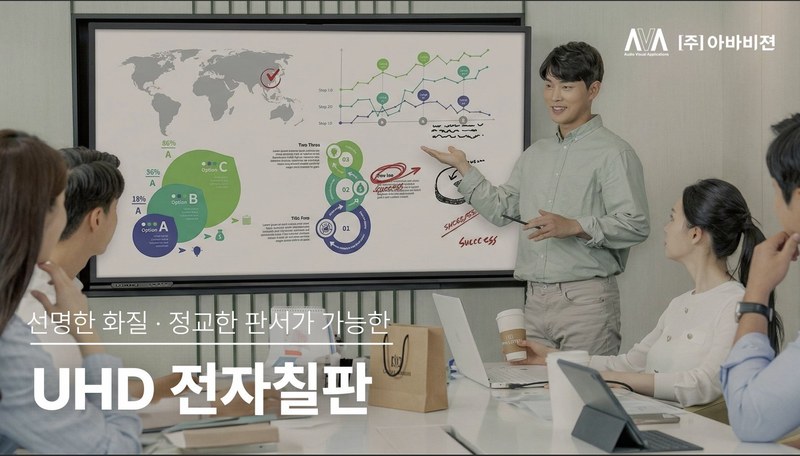 UHD 전자칠판 아바비전